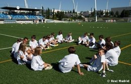 Niños de la Fundación Realmadrid