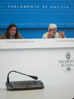 Antón Sánchez y Xosé Manuel Beiras, de AGE