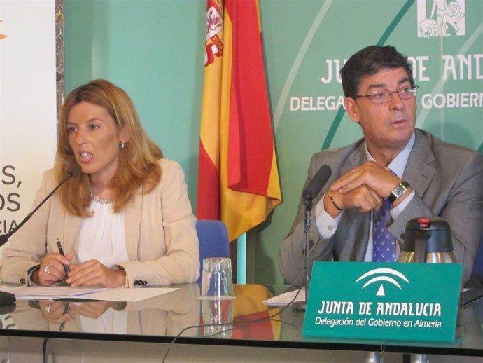 Sonia Ferrer y Diego Valderas
