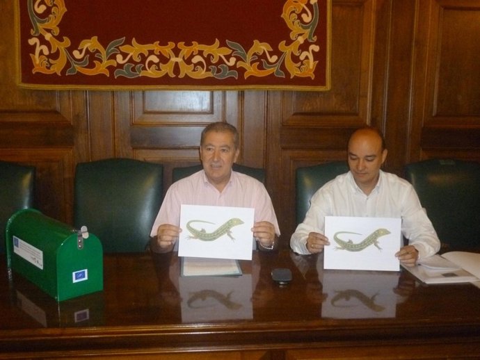 La lagartija Feli ha sido elegida mascota del programa Life+ en Teruel