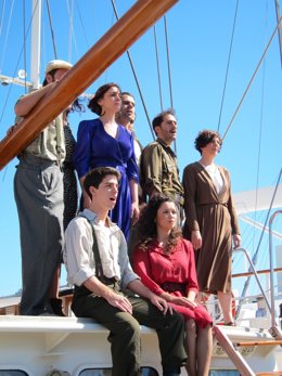 Reparto de la obra 'Goodbye Barcelona'