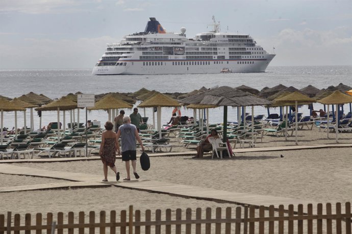 Imagen del crucero alemán