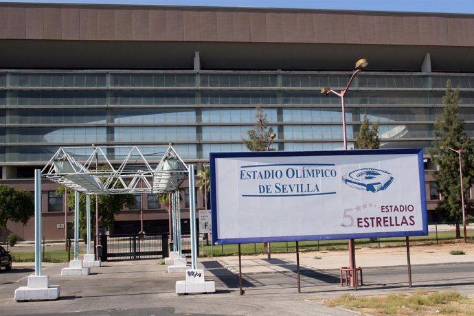 Estadio de la Cartuja.
