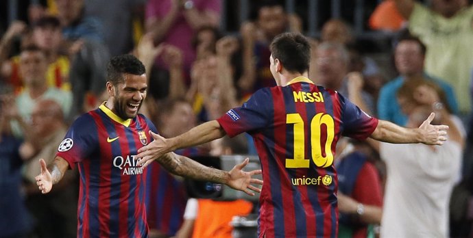 Lionel Messi tuvo otra actuación magistral el miércoles al marcar tres tantos en