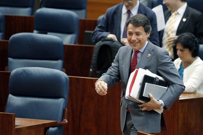 El presidente de Madrid, Ignacio González, en la segunda jornada del Debate
