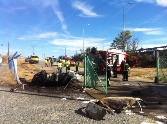 Imagen del accidente