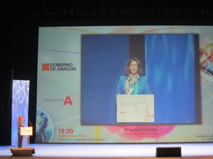 La secretaria de Estado de Turismo, Isabel Borrego.