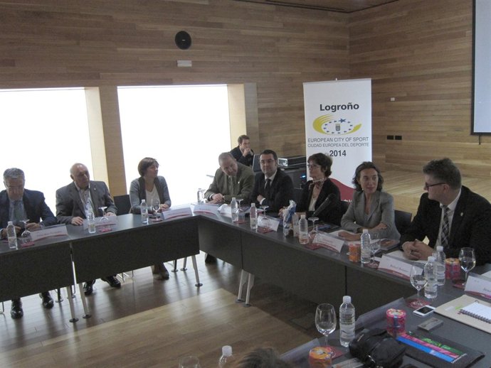 Gamarra, en la reunión con las ciudades hermanadas