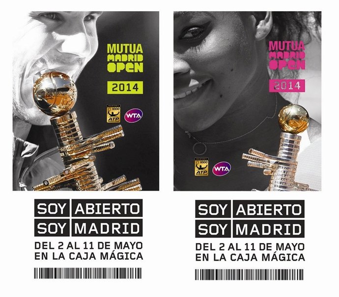 Cartel del Mutua Madrid Open 2014