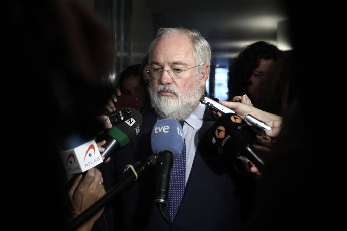 Ministro de Agricultura, Miguel Arias Cañete, en el Congreso