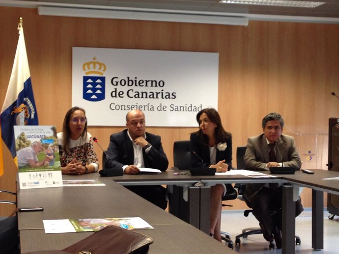 Presentación de la campaña 2013 contra la gripe en Canarias