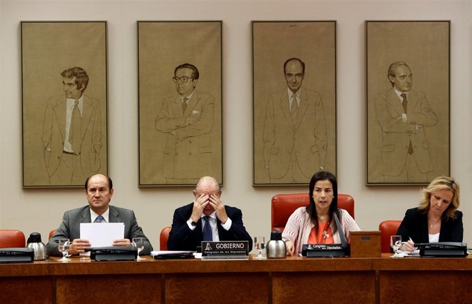 El ministro del Interior, Jorge Fernández Díaz, en el Congreso