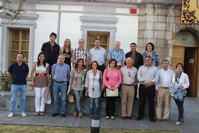 Miembros de la Red de Cooperación de Rutas de Carlos V