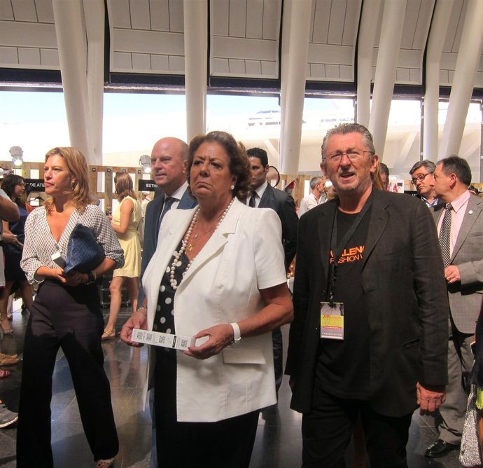 La alcaldesa de Valencia, Rita Barberá, en la inauguración de la VFW