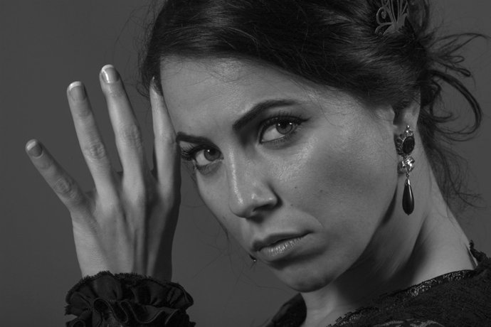 Bailaora Carmen González flamenco bienal málaga