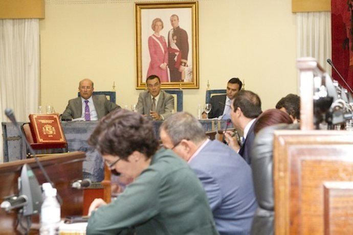 Pleno del mes de septiembre de la Diputación Provincial de Huelva.