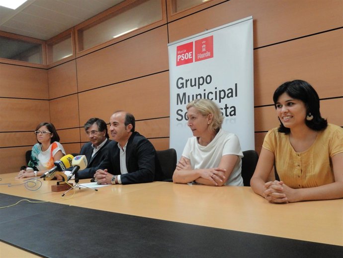 Concejales PSOE Murcia
