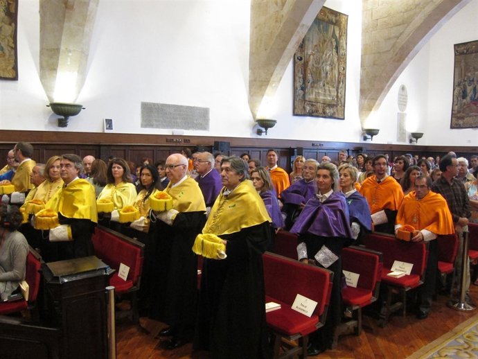 Inauguración del curso en la USAL