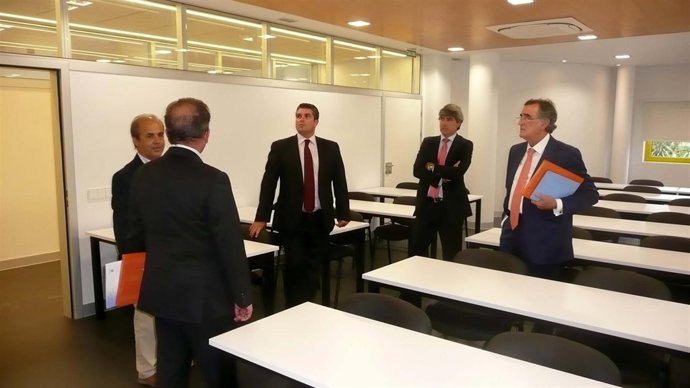 Aulas de la nueva escuela técnica de Clínica Mompía