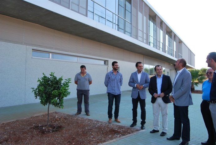 Ruiz Espejo y Daniel Pérez en el Hospital Guadalhorce