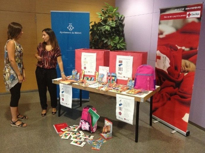 Campaña de recogida de material escolar para niños sin recursos en Mataró