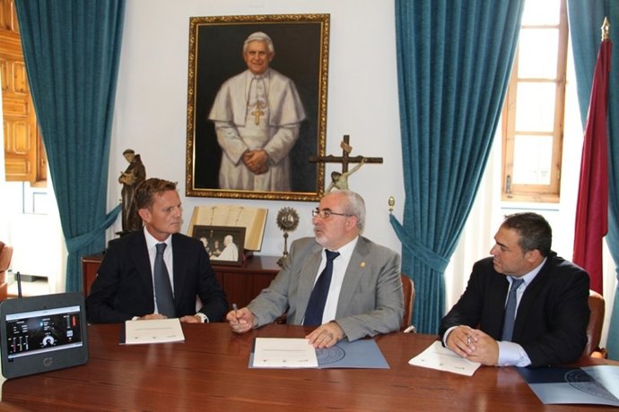 Jesús Ángel Suso Lázaro, José Luis Mendoza y Daniel Martínez Sánchez