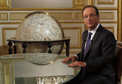 El presidente francés, François Hollande