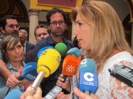 La presidenta de la Junta, Susana Díaz. 
