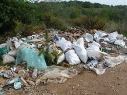 Terreno antes de la limpieza