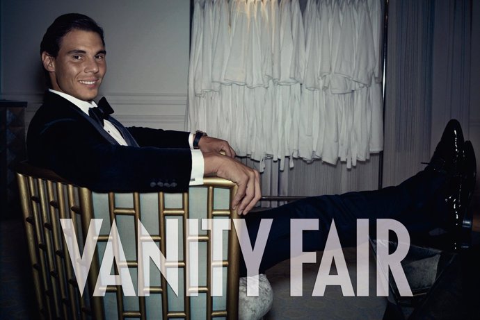 Rafa Nadal, protagonista del V aniversario de Vanity Fair
