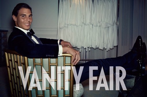 Rafa Nadal, junto a Clara Alonso se convierten en portada de Vanity Fair V aniv
