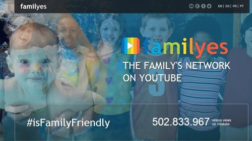 La red de canales Familyes en Youtube supera los 500 millones de videos vistos