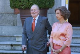 El Rey Juan Carlos y la Reina Sofía