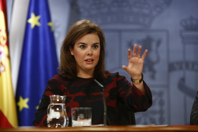 Soraya Sáenz de Santamaría en Moncloa