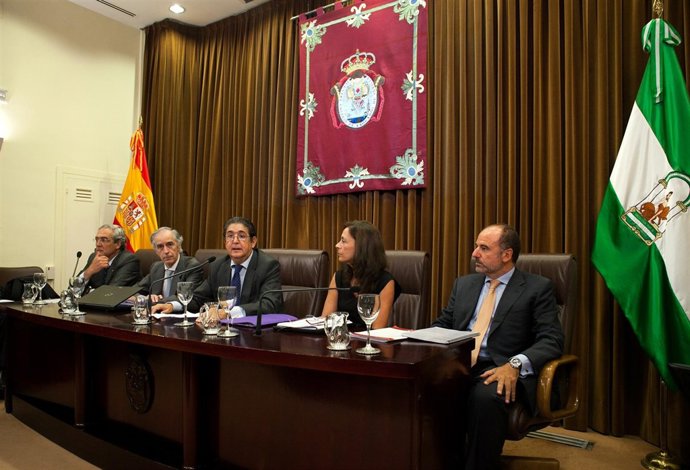 Jornada de trabajo en el Colegio de Abogados de Sevilla