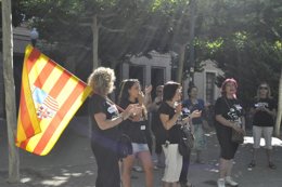 Movilizaciones durante la negociación del Plan del Carbón.