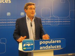 El coordinador de Economía y Empleo del PP-A, Rafael Carmona