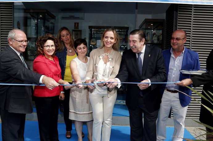 Casero visita en Capraespaña los Talleres de Empleo