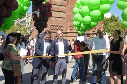 El conseller Josep Maria Pelegrí i Jordi Bort