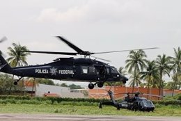 Black Hawk de la Policía federal mexicana