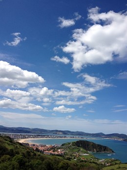 Espectaculares vistas desde los parajes de Valverde, en Laredo