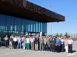 Empresarios en el almuezo-coloquio con Pimec