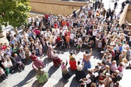 Ronda jotera en Tarazona (Zaragoza)