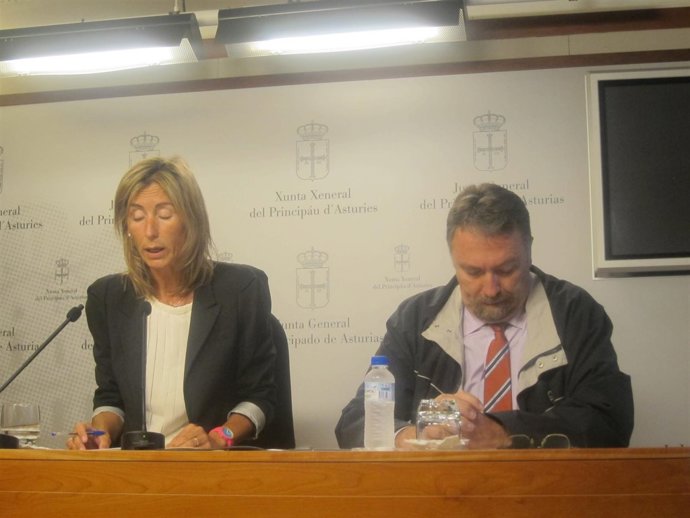 Esther Landa e Isidro Martínez Oblanca.