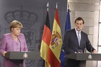 Rajoy, seguro de que Merkel seguirá impulsando el proyecto de integración europea