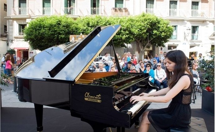 Imagen de archivo del corcurso de piano Iturbi