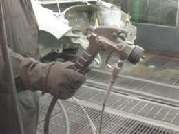 Pistolas electrostáticas en PSA Madrid