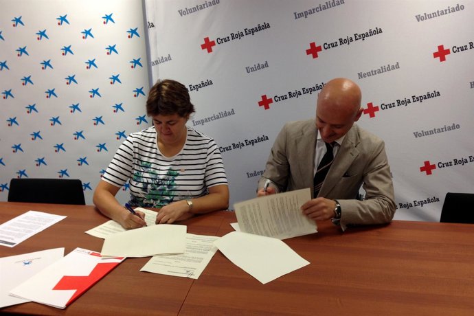 Acuerdo Cruz Roja Valladolid y La Caixa