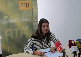 La presidenta de ATA en Castilla y León, Soraya Mayo