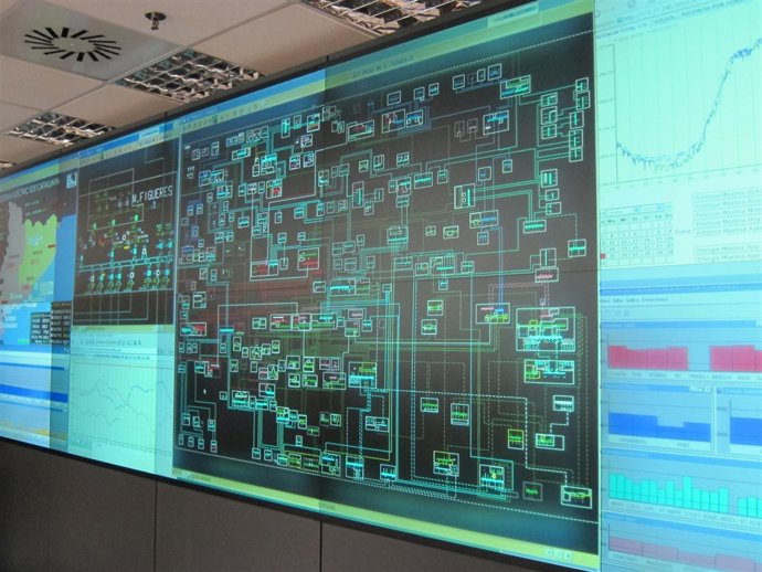 Centro De Control De Endesa En Catalunya